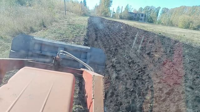 Т 25, поднимаем целину.
