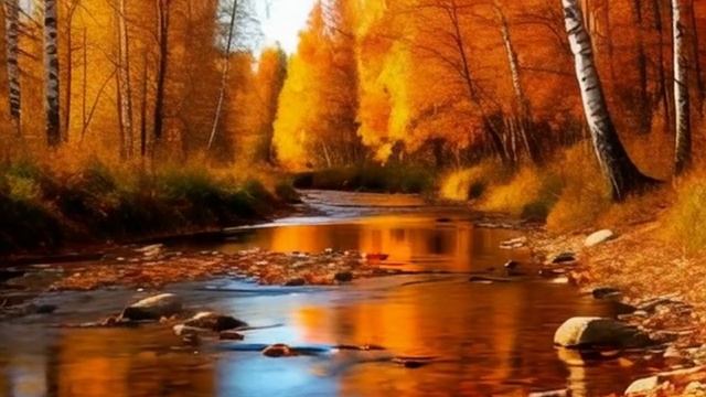 Листья под ногами.