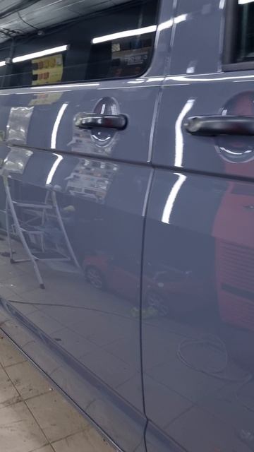 Фольксваген Транспортёр после полировки кузова.