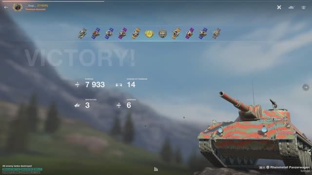 WoT Blitz • Tanks Blitz • Rhm. Pzw., T-100 ЛТ, WZ-132-1 • WoT Blitz лучшие реплеи • танки блиц
