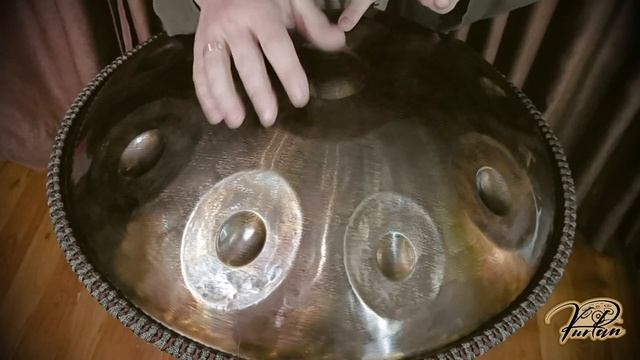 KurPan | Handpan B Hijaz 9 | B / F# A B C D# E F# A - нержавейка