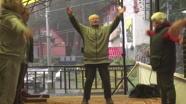 XXI  фестиваль «Цейский вальс» памяти Юрия Визбора. 11.09.2025. Зарядка Валентина Вихорева