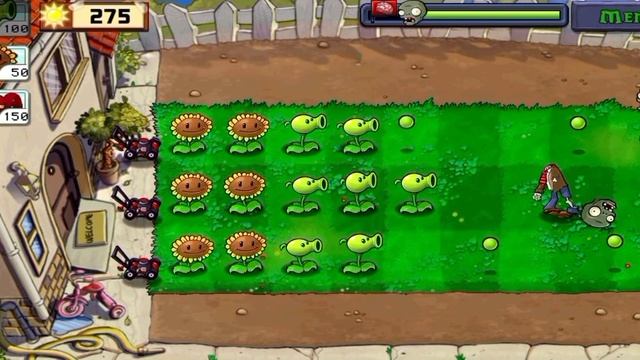 это лучшая игра в мире (plans Vs Zombies #1
)