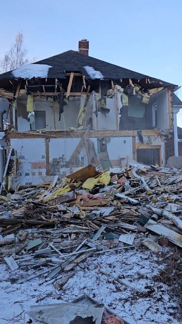 Демонтаж дома