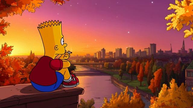 Chill Autumn Vibes 🍂 Lofi Hip Hop ~ Smoke Session For Deep Chill, Relieve Stress