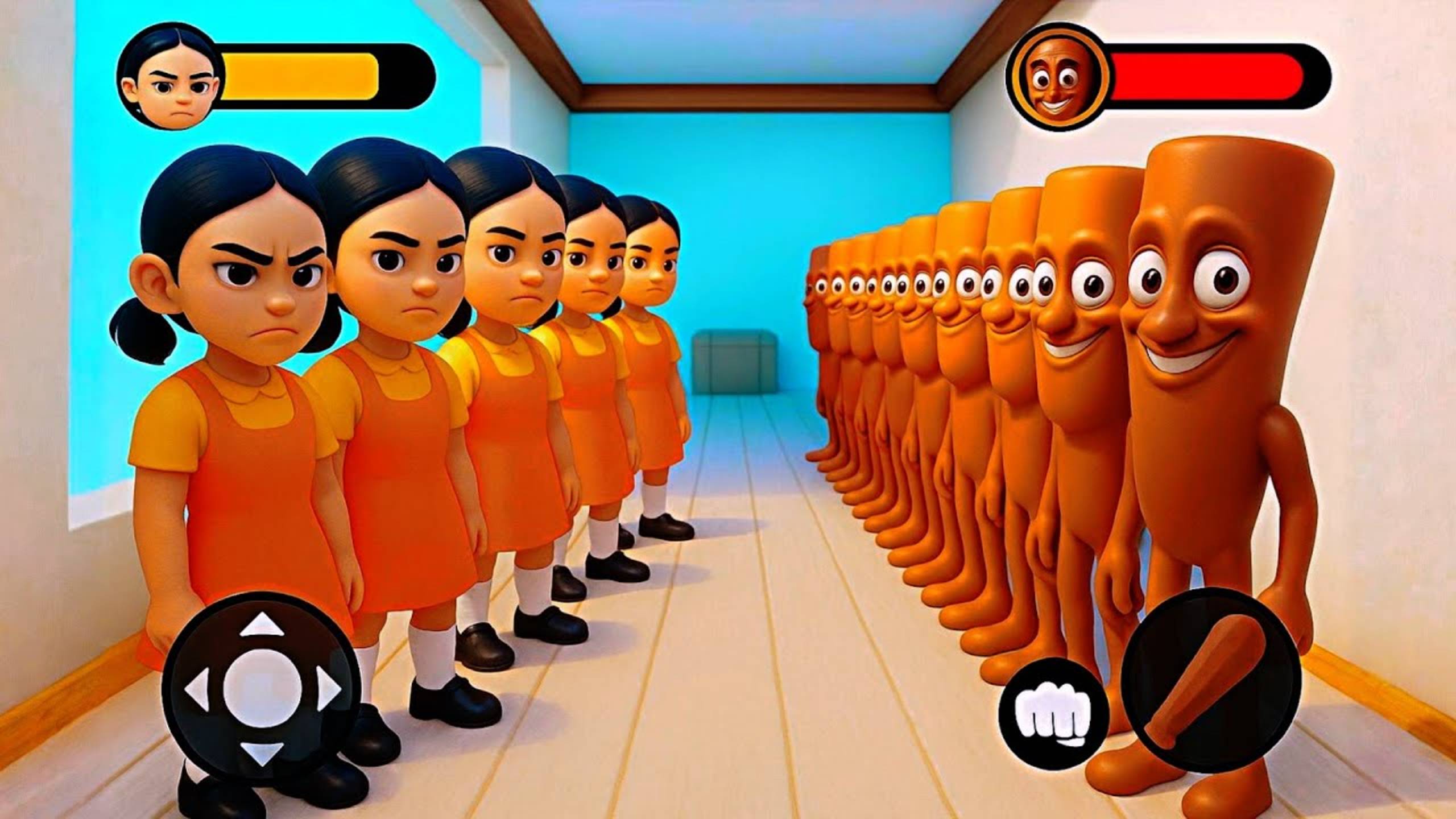 BRAINROT - МУЛЬТФИЛЬМ - ИГРА в КАЛЬМАРА ✅ Брейнрот Балерина Капучино