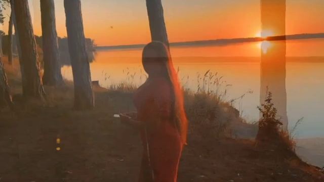 Русалина и закат 🌇