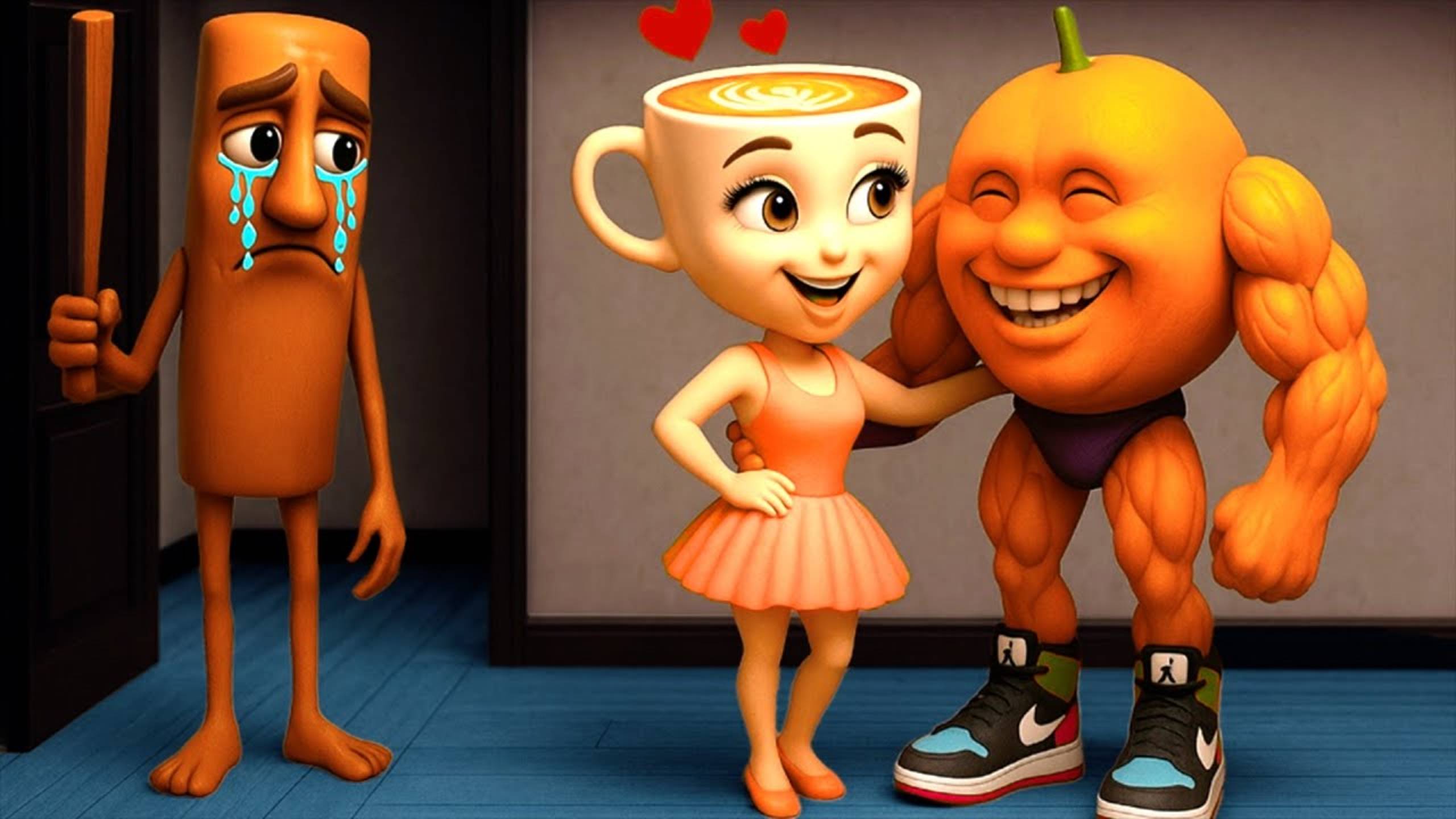 BRAINROT - МУЛЬТФИЛЬМ - Итальянские мемы плачут ✅ Брейнрот Балерина Капучино