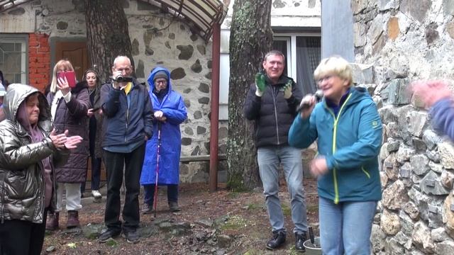 XXI  фестиваль «Цейский вальс» памяти Юрия Визбора. 13.09.2025. Установка именных табличек
