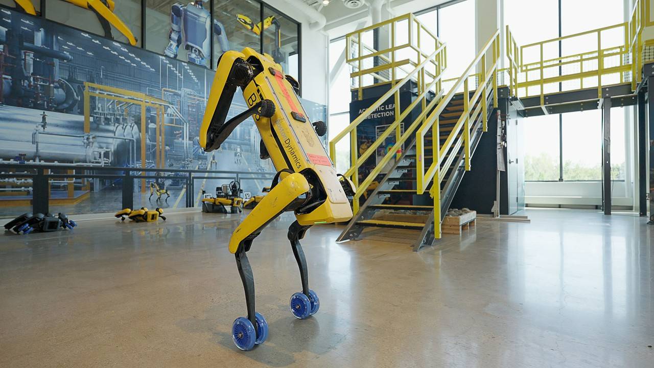 Air Spot | Исследование поведения с помощью RL | Boston Dynamics
