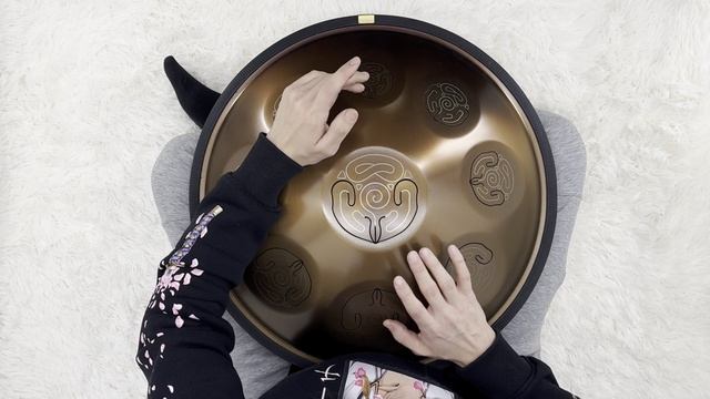 Двадцать третий  урок обучения на язычковом барабане ArtQuint, упражнения на пять.