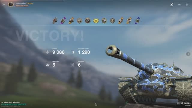 WoT Blitz • Tanks Blitz • T110E3, 60TP, T-22 средний • WoT Blitz лучшие реплеи • танки блиц