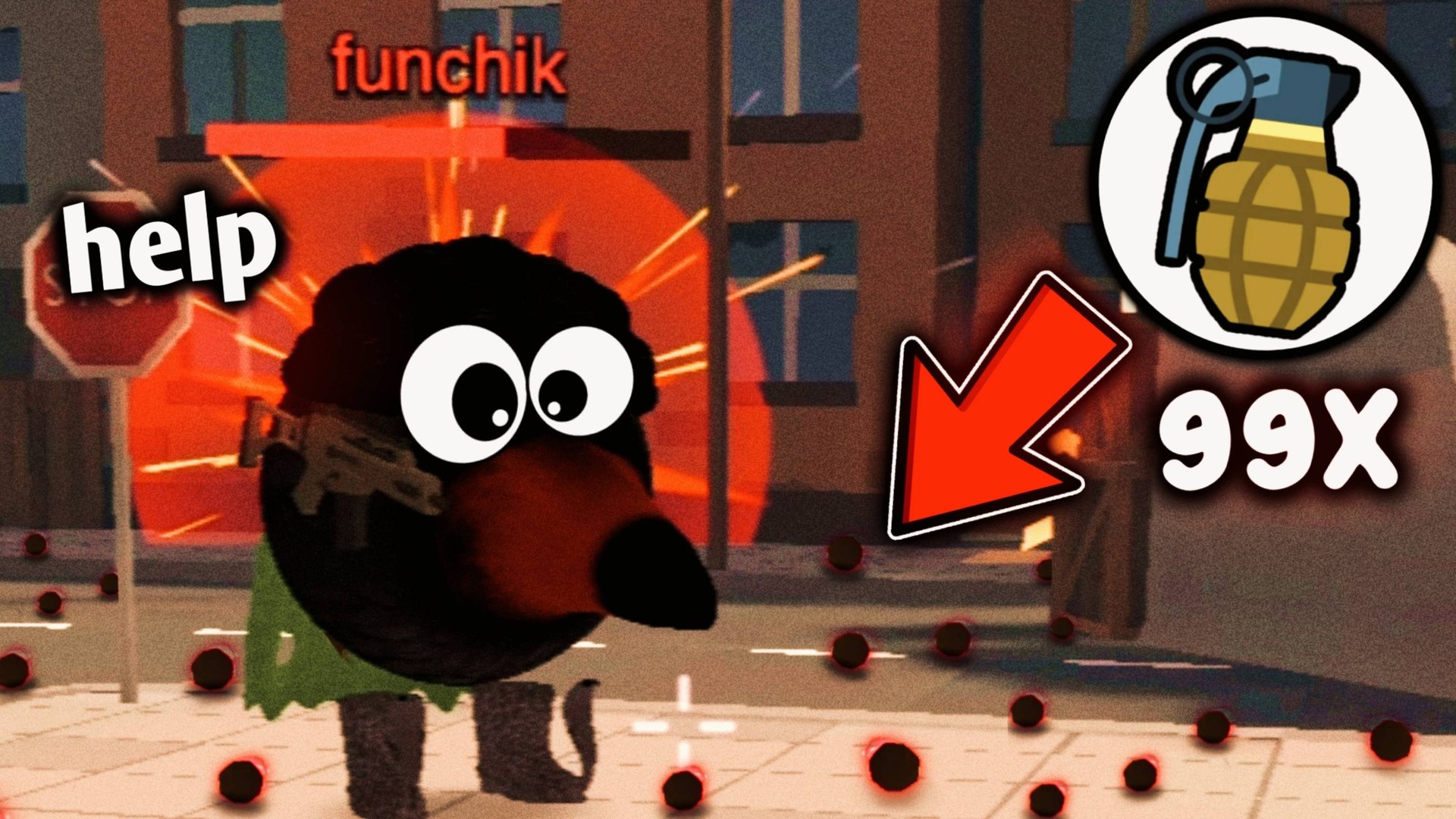 😂 FUNNY SKEBOB GUN MOMENTS? | Skebob Gun | Chicken Gun