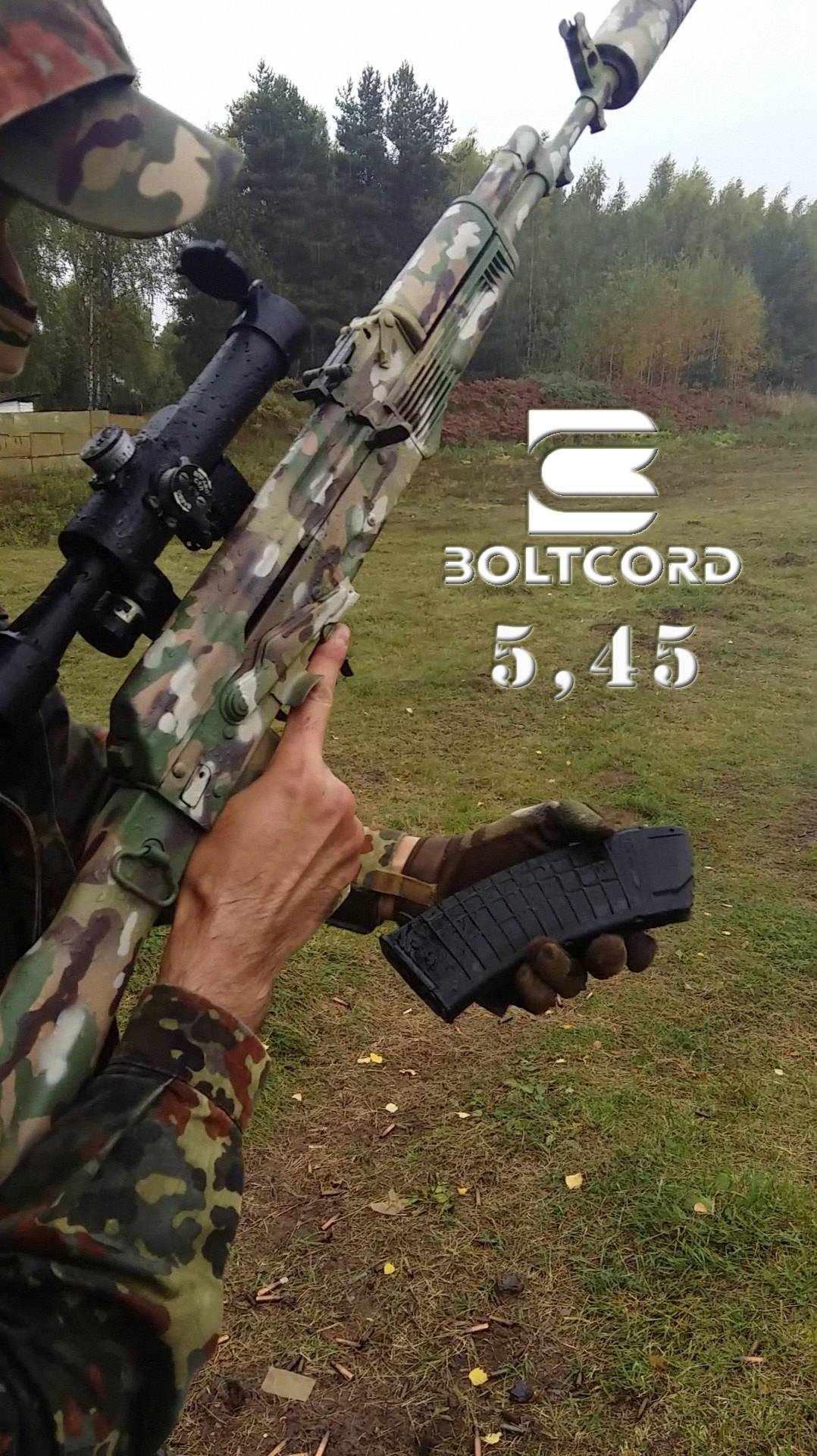 Испытание магазина Болткорд 5,45 мм