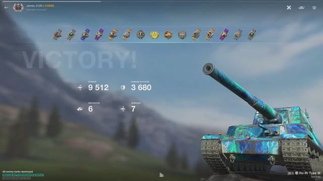 WoT Blitz • Tanks Blitz • Ho-Ri Type III • 9.5K Урон, 6 фрагов  • WoT Blitz лучшие реплеи