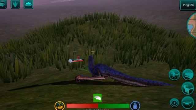 выживание дейнонихов а стае!the Cursed Isle