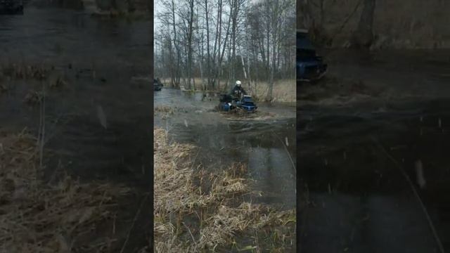 НИВА 4Х4 ПРОТИВ КВАДРОЦИКЛОВ. ВЕСЕННИЙ ВЫЕЗД. ОДНОЙ ТРОПОЙ 7 КВАДРИКОВ И ВАЗ 2121