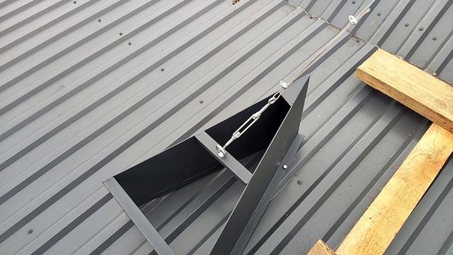 Труба на растяжках