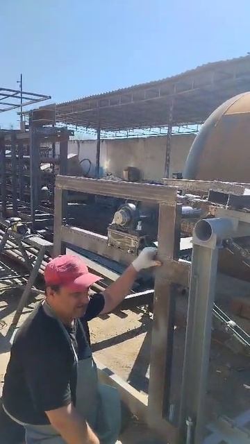 Пластинчатый конвейер для горячих отливок