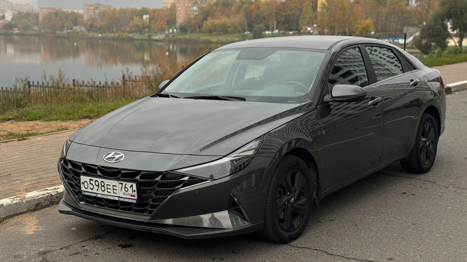 Осмотр Hyundai Elantra CN7 2021