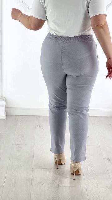 Брюки СС-30Лен.Узор Бежевый