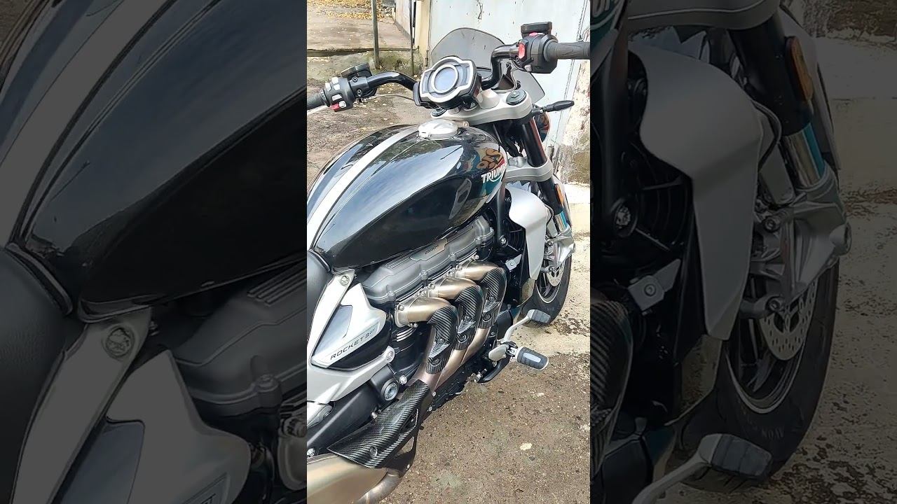 Triumph Rocket 3, небольшое ТО. #triumphrocket3