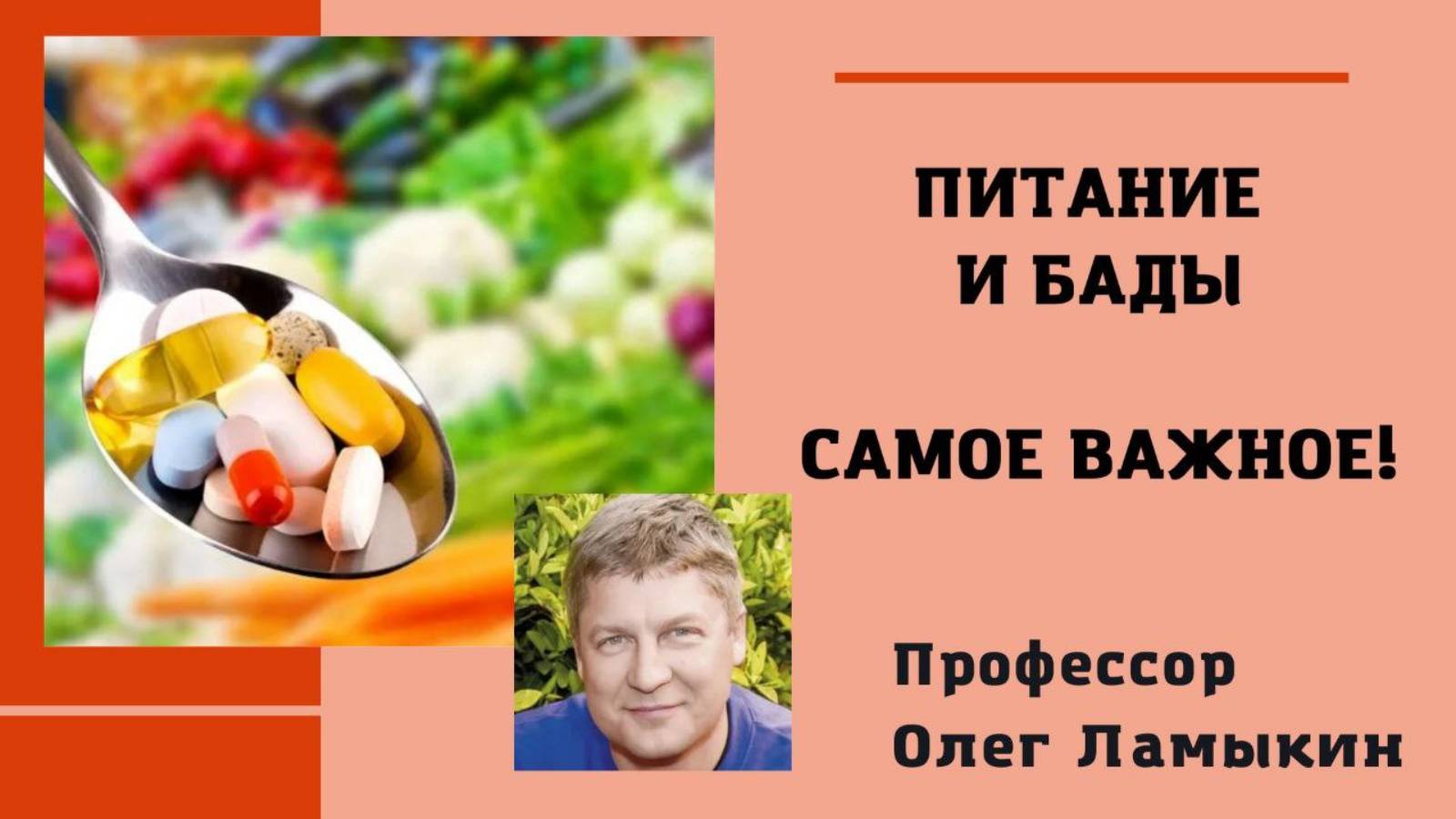 Питание и бады. Самое важное! Проф. Ламыкин О.Д.