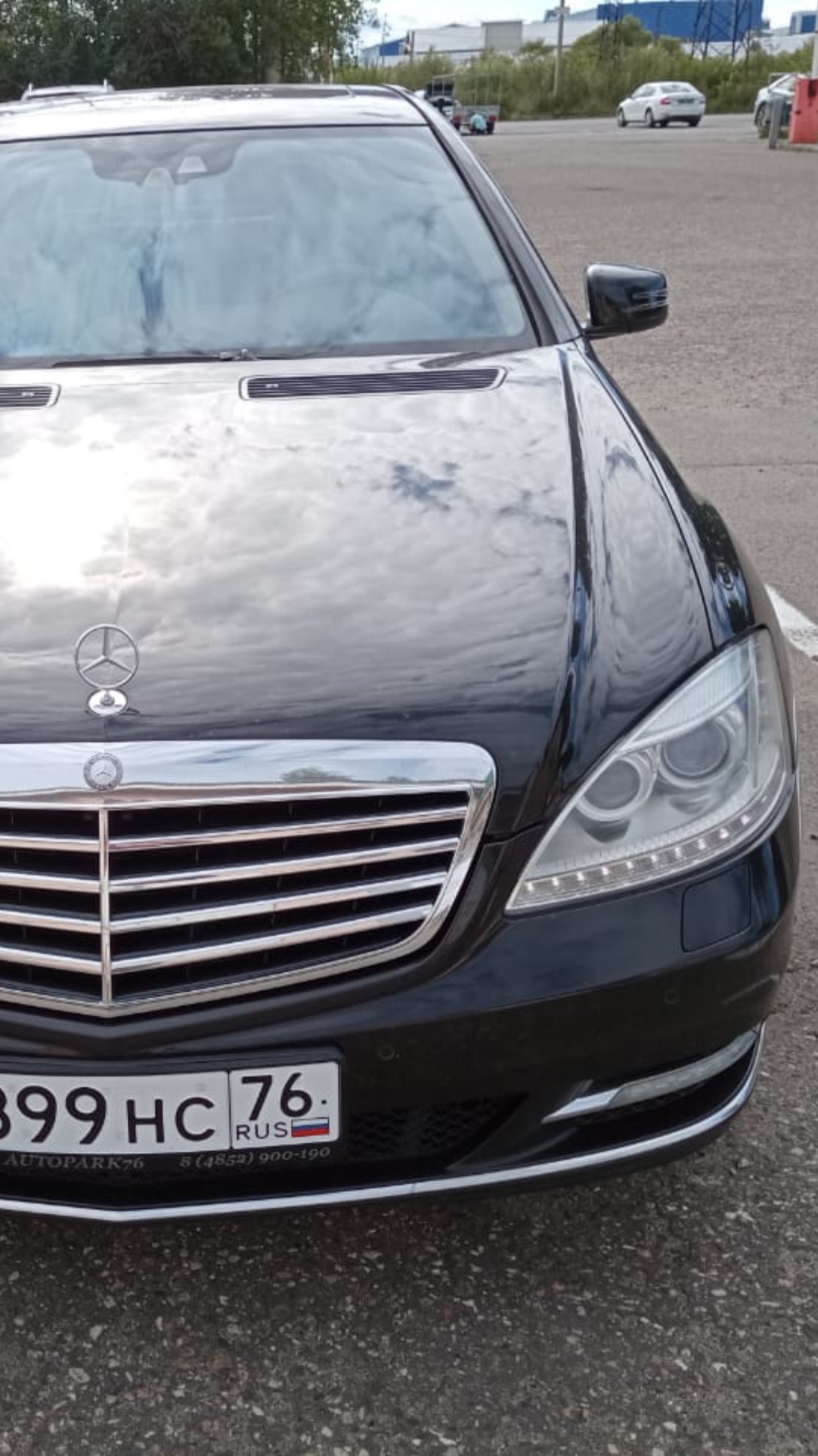 Мерседес W 221 - 6 часть обработки кузова