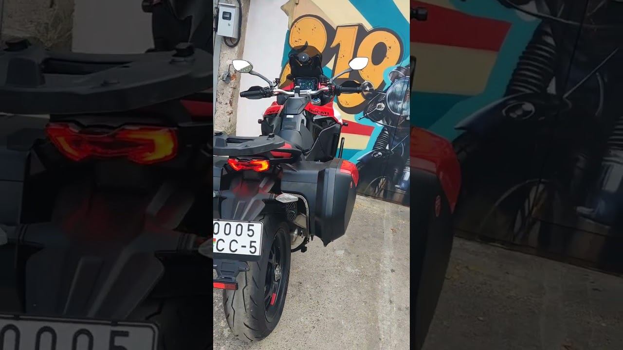 Ducati Multistrada V4, установка ручек с подогревом. #ducativ4