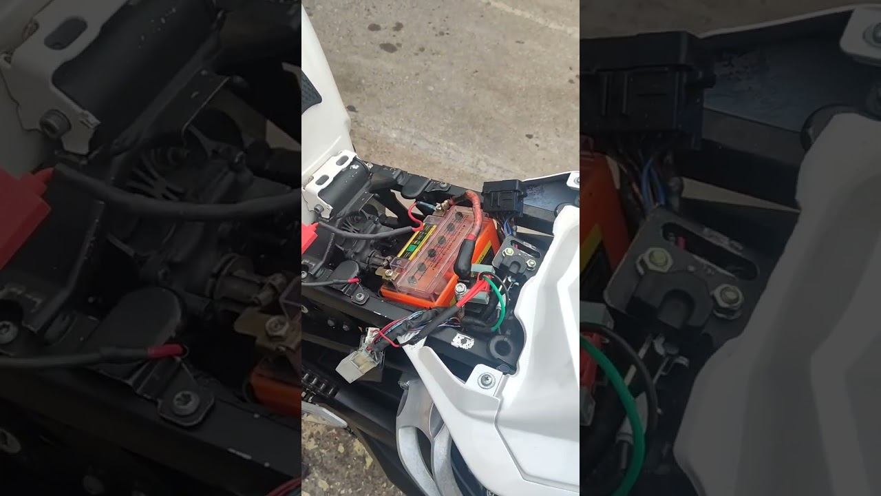 Yamaha FZS, проблема электропроводки.