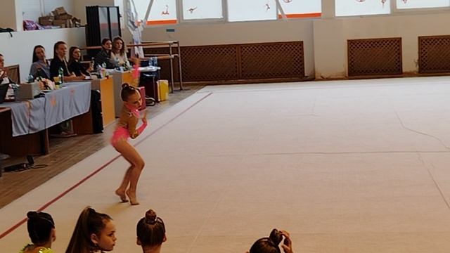 Яна . Липецк Областные соревнования по художественной гимнастике 4-5 .10.2025