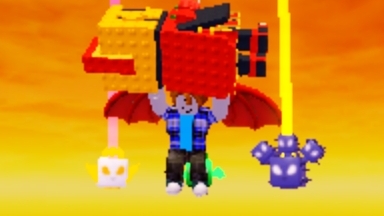 Прыжок с брейнротом в роблокс