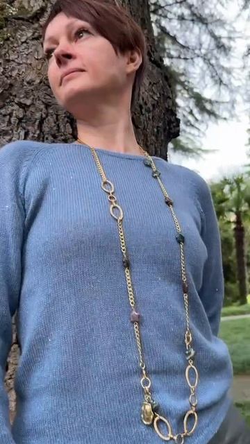 лонгслив и украшение