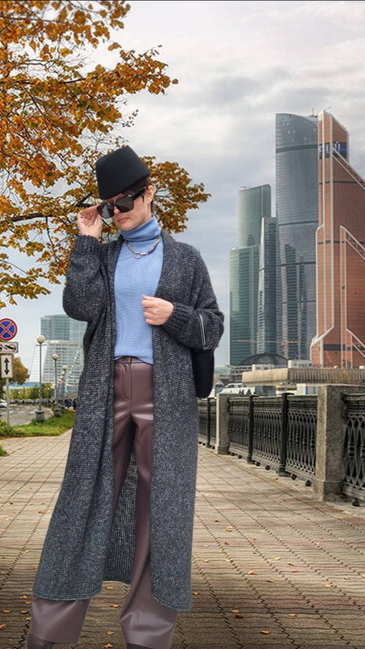 Как собрать осенний образ в одежде женщине