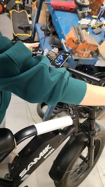 Электровелосипед Samik снять/поставить ограничение скорости