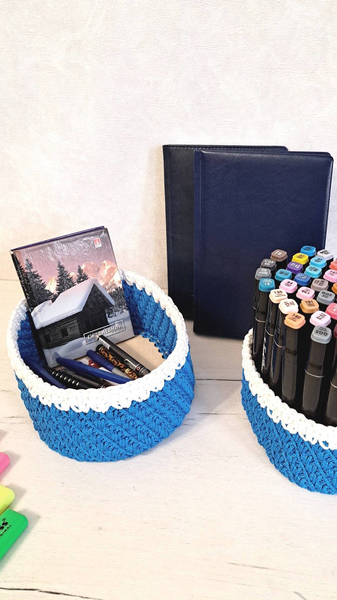 Набор корзин (ручная работа)