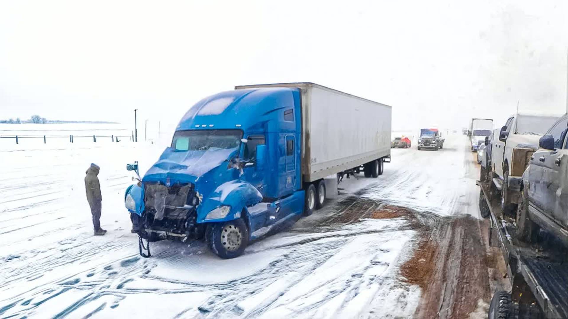 Зима НА ФУРЕ - это СТРАШНО. США