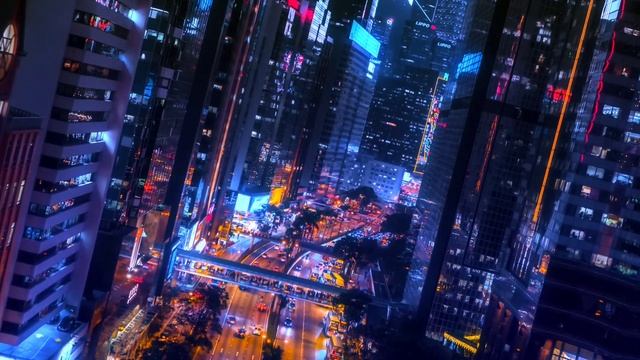 Неоновый город:. Эмбиент-музыка из мира настоящего киберпанка