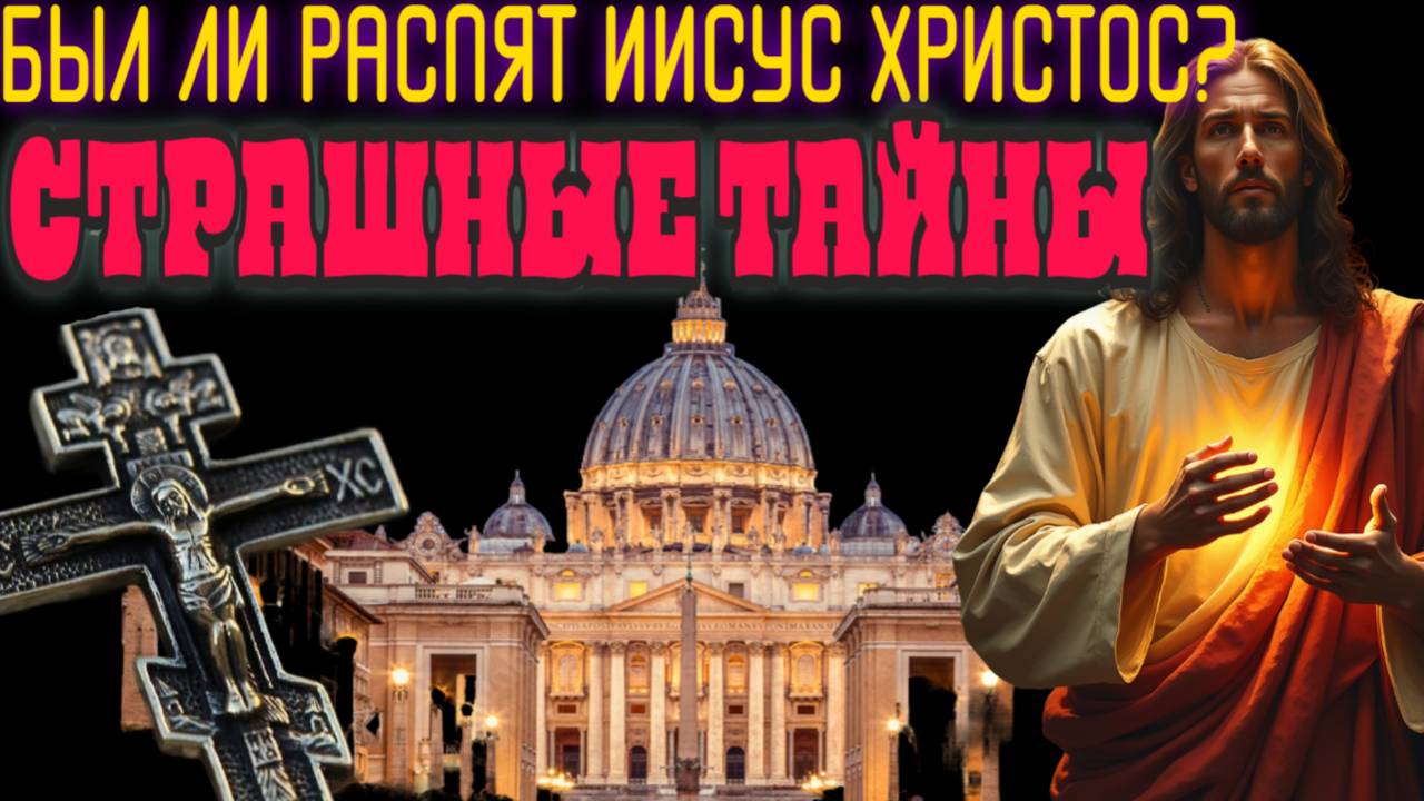 БЫЛ ЛИ РАСПЯТ ИИСУС ХРИСТОС? СТРАШНЫЕ ТАЙНЫ БИБЛИИ