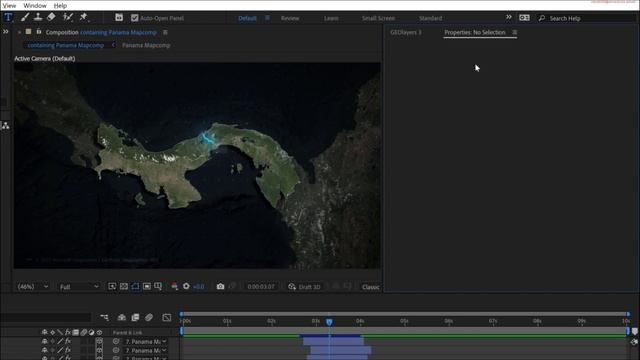 07. Animating The Panama Canal