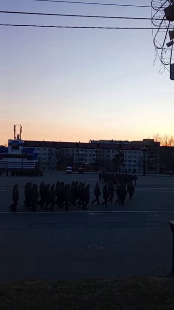 Парад-репетиция 9 мая