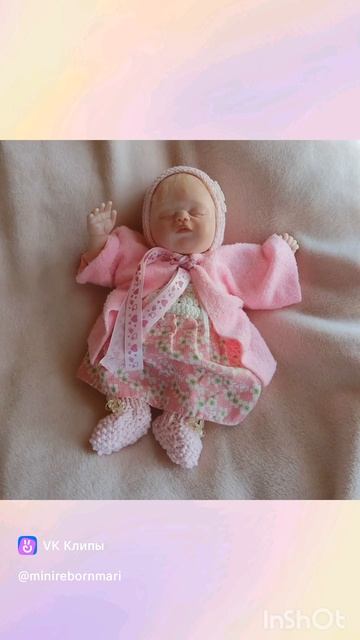 кукла младенец / мини реборн