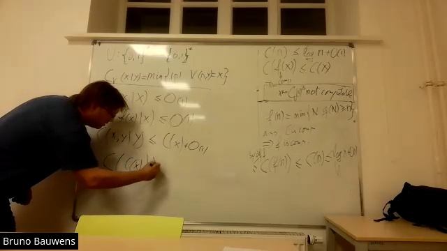 HSE, Kolmogorov Compl. 2025. Lecture 2: Plain Complexity