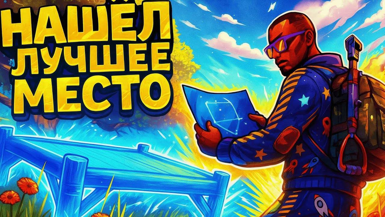 САМОЕ ЛУЧШЕЕ МЕСТО ДЛЯ ВЫЖИВАНИЯ и ЛЕГКОГО ЛУТА в РАСТ RUST / By Артур Берданкин