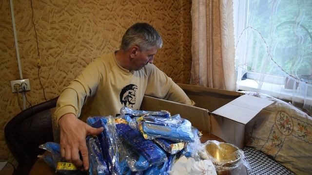 Распаковка 29 коробки с товаром.