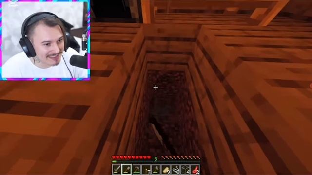 Жека игриграет в Minecraft с THE BOILEND ONE