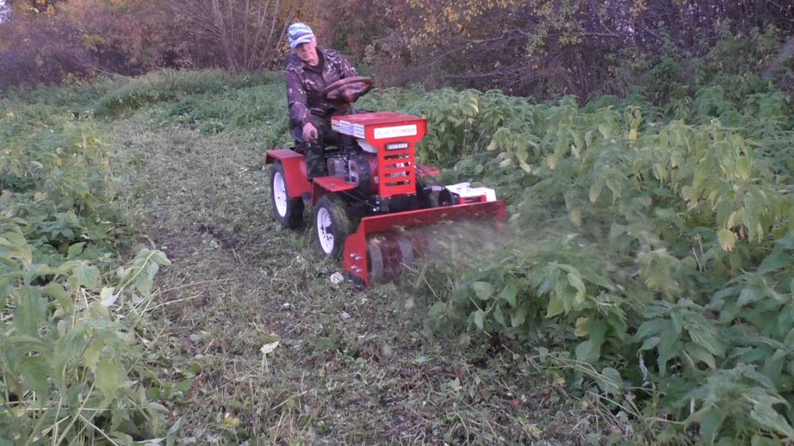 Косилка-мульчер для минитрака Агромаш МТ-110. 2025г