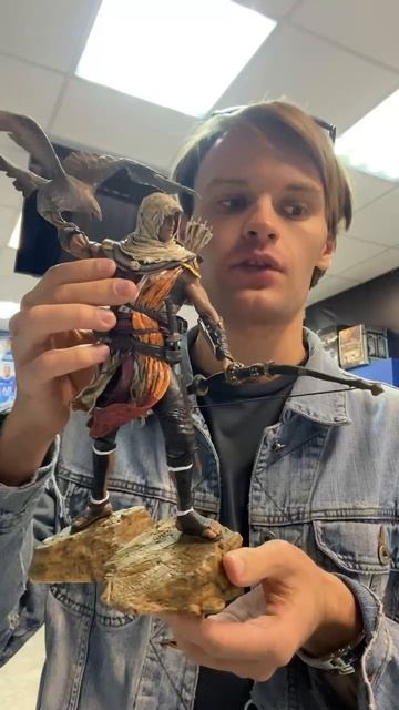 Обзор на коллекционную фигурку Байек из Assassins Creed Origins #Ubisoft  #assassinscreed #farcry