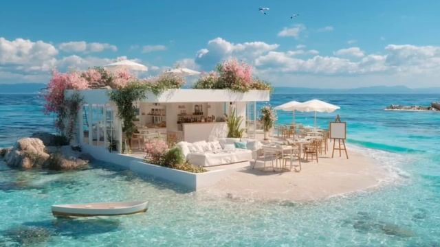 Расслабляющая музыка для бодрящего утра 🍃 Океанские волны / Женский вокал. Музыка для работы