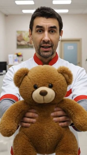 Тедди заболел... #юмор #реклама